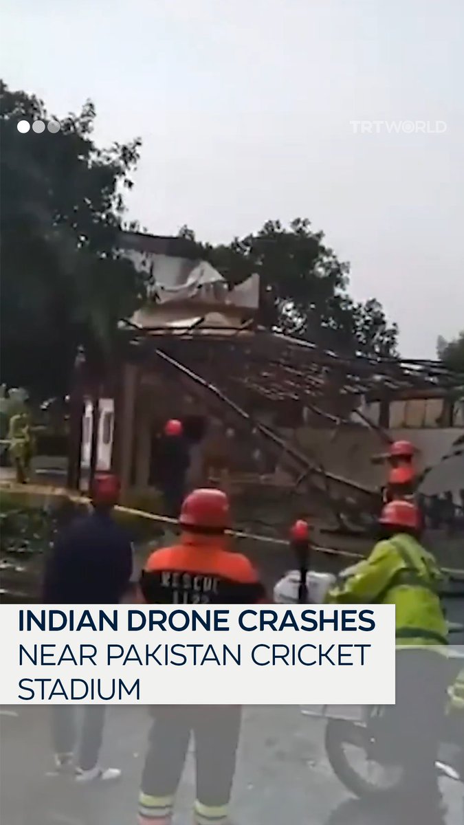 An Indian drone crashed near Rawalpindi Cricket Stadium just hours before a scheduled Pakistan Super League (PSL) match between Peshawar Zalmi and Karachi Kings