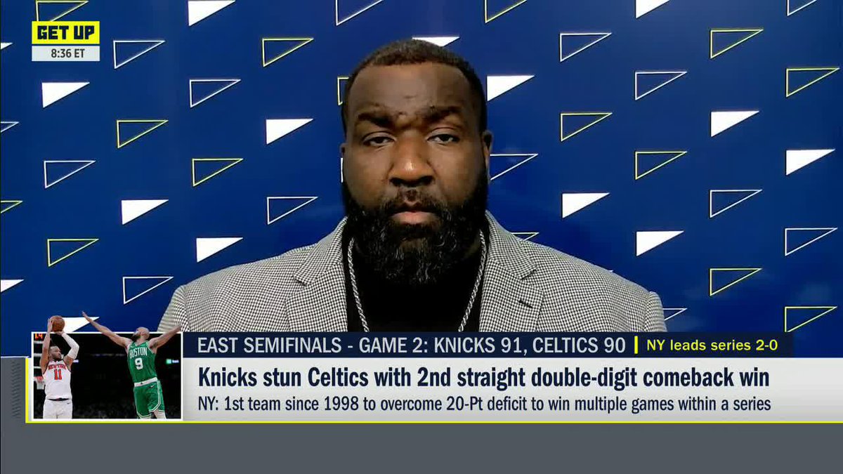 "Tom Thibodeau ... is coaching his ass off right now. That's how they're winning. The coaching and the trust." —Kendrick Perkins