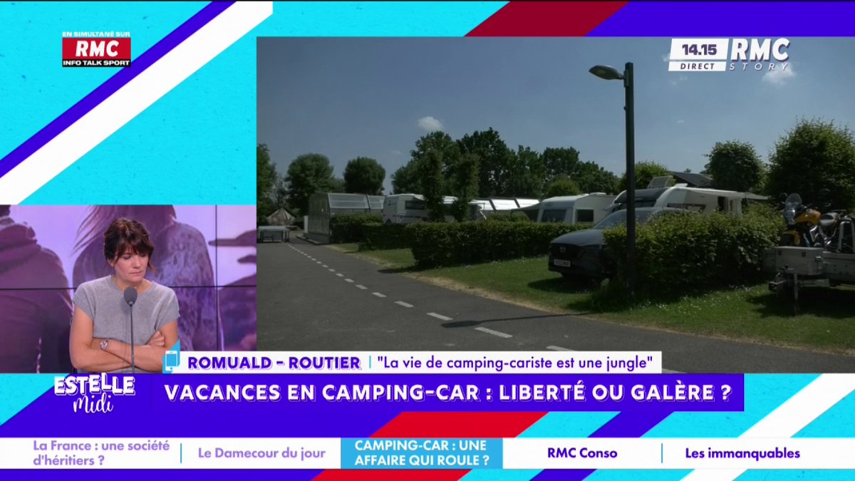 🚐 Van, camping-car : des vacances de rêve ? 📞 Romuald : "Le Covid est arrivé, les gens ont acheté un camping-car pour les mauvaises raisons... Ils sont imbuvables ! Ils ne sont pas capables de payer 2€ pour de l'eau, ils vont la piquer dans les cimetières..." #EstelleMidi
