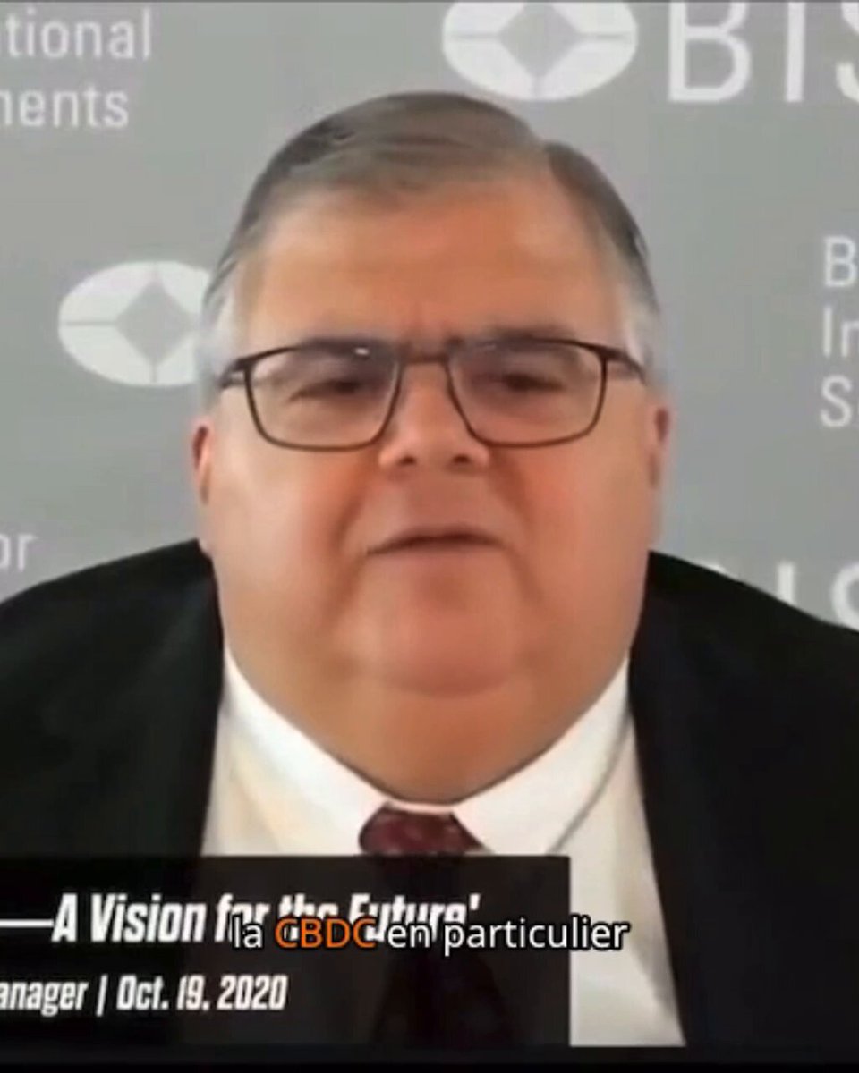J’ai fait traduire le propos de l’Augustin de la BRI, chef des banquiers centraux. Il explique tout l’intérêt des cbdc (monnaies de banque centrale), sans complexe: le contrôle absolu. Qui peut être pour l’Euro numérique?