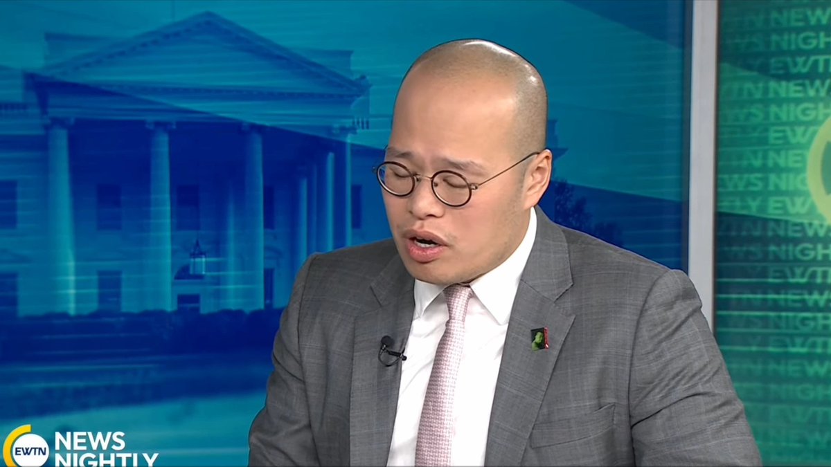 In this moving interview with EWTN News Nightly, Sebastien Lai opens up about the anguish of knowing that his father, Jimmy Lai, 77, is suffering under harsh, punishing conditions — unjustly imprisoned for defending basic freedoms. Sebastien speaks not only as an advocate, but as a son who misses his father deeply. It’s time to bring Jimmy Lai home. #FreeJimmyLai