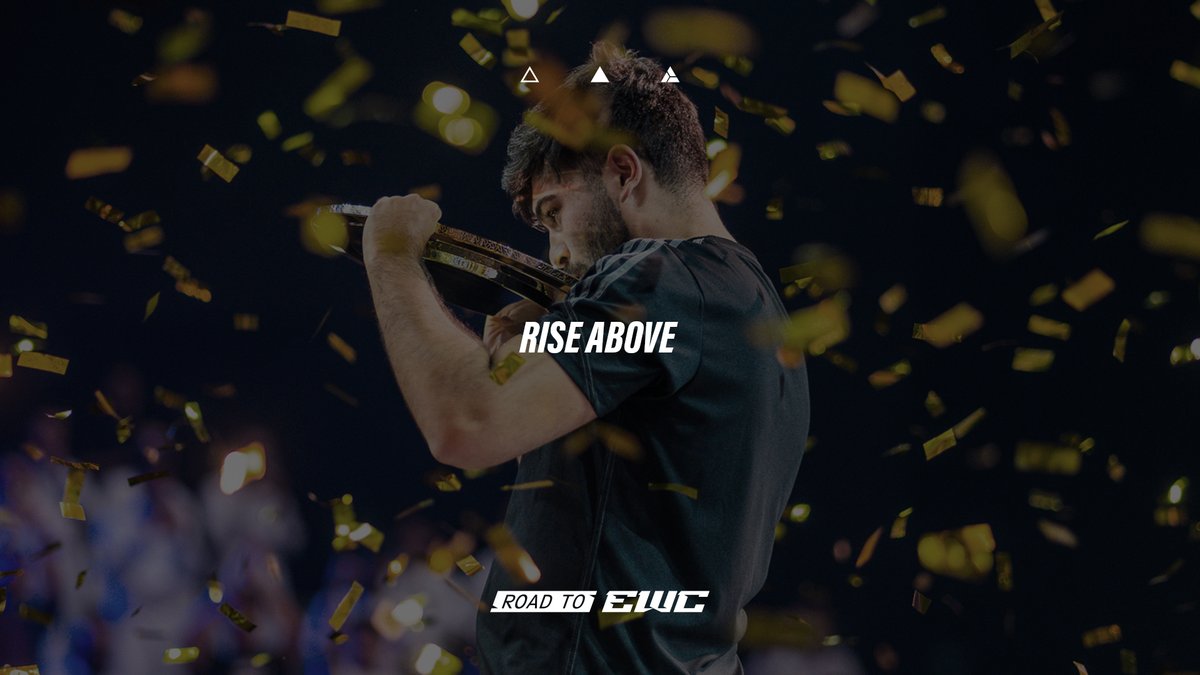 This is the Road to EWC. It’s your time to rise above 😤🏆