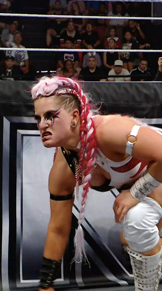 .ZARIA went beast mode for this Spear 😤 #WWENXT