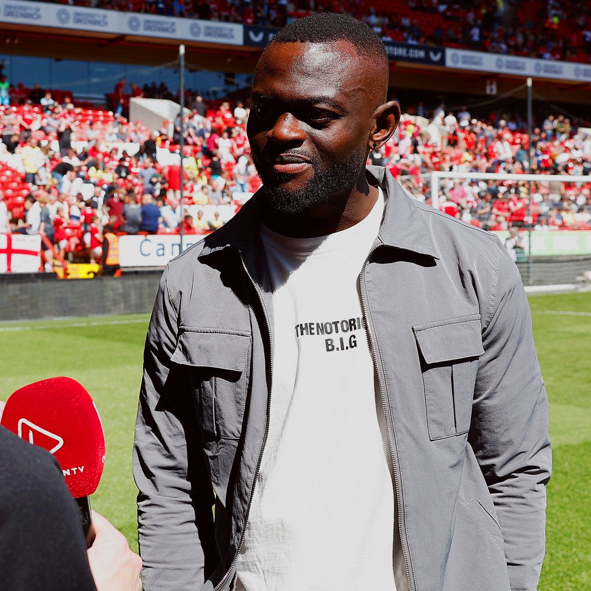 'The last time I was here we had the play-offs also! It feels good to be back.' ❤️ Nice to see you again, Igor 👋 #cafc | Charlton Athletic Ex-Players' Association