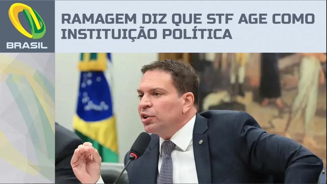 STF age como instituição política para perseguir parlamentares, afirma Alexandre Ramagem Alexandre Ramagem