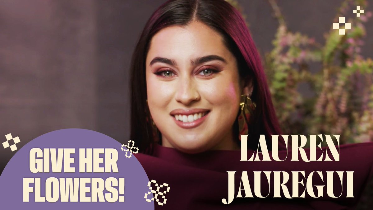 Who is Lauren Jauregui giving flowers to? 💐 She talks about how her family, Hayley Williams and her fans inspire her while backstage at #BBWomenInMusic.