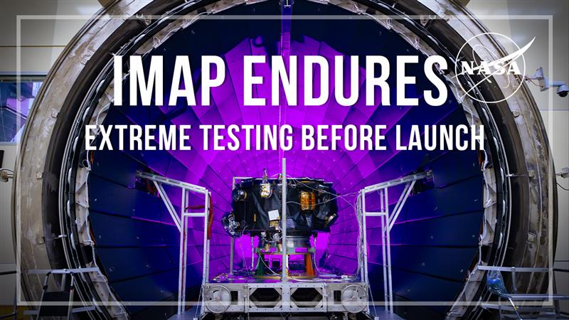 What does -148 °F feel like? Just ask this hardy spacecraft! ⬇️ Ahead of its planned launch this fall, NASA’s Interstellar Mapping and Acceleration Probe (IMAP) underwent extreme testing to simulate the harsh conditions of space. Things got pretty chilly! 🧊 More: