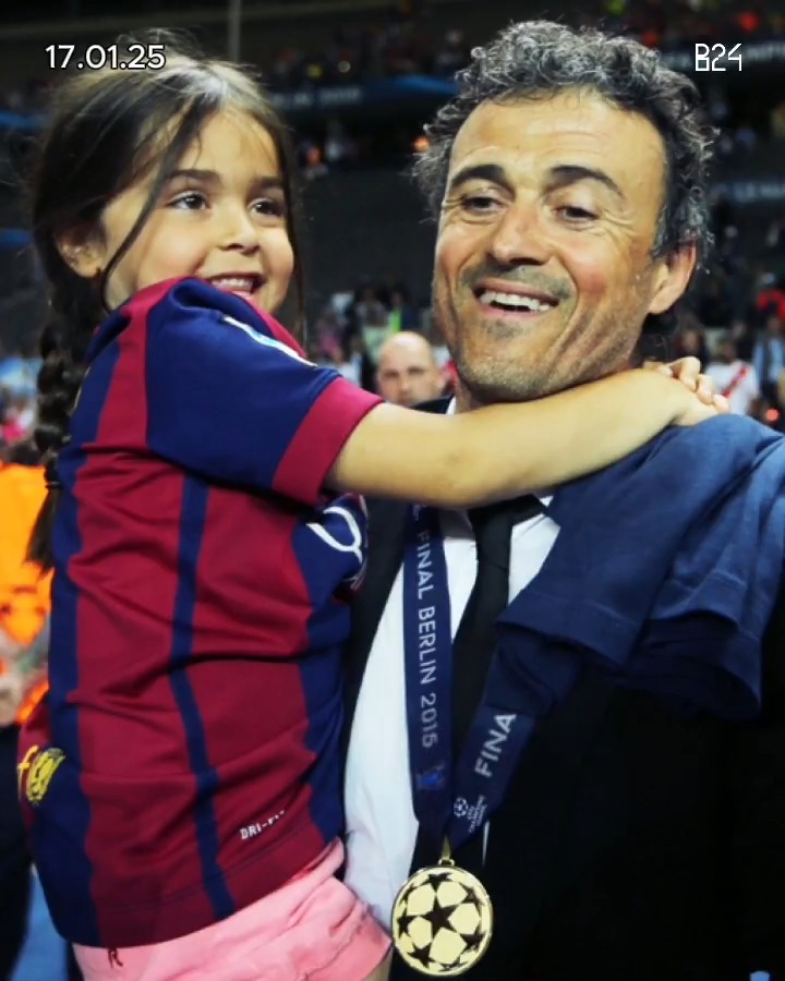 Luis Enrique está perto do seu desejo e é impossível não torcer por ele. ❤️