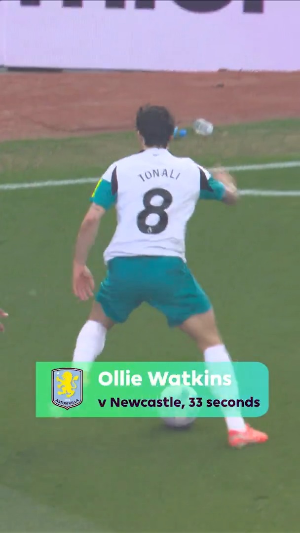 There have been TEN goals inside the opening minute in the Premier League this season, tied for most-ever. 💨