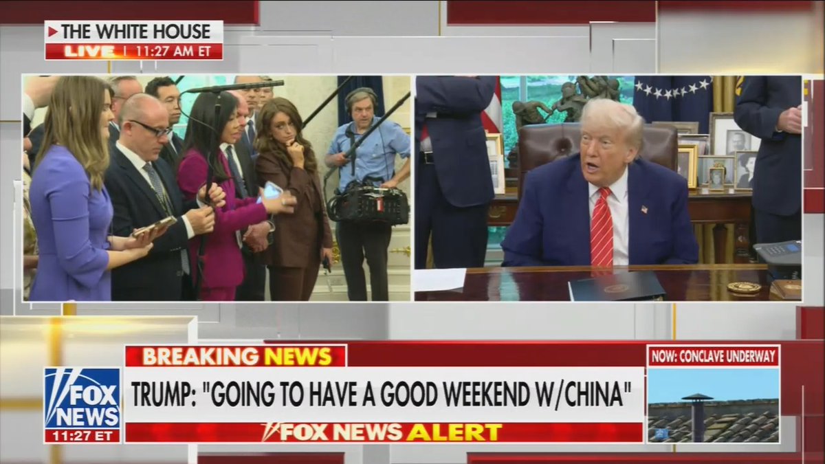 Trump says that empty US ports and truck drivers losing jobs is 'actually a good thing'