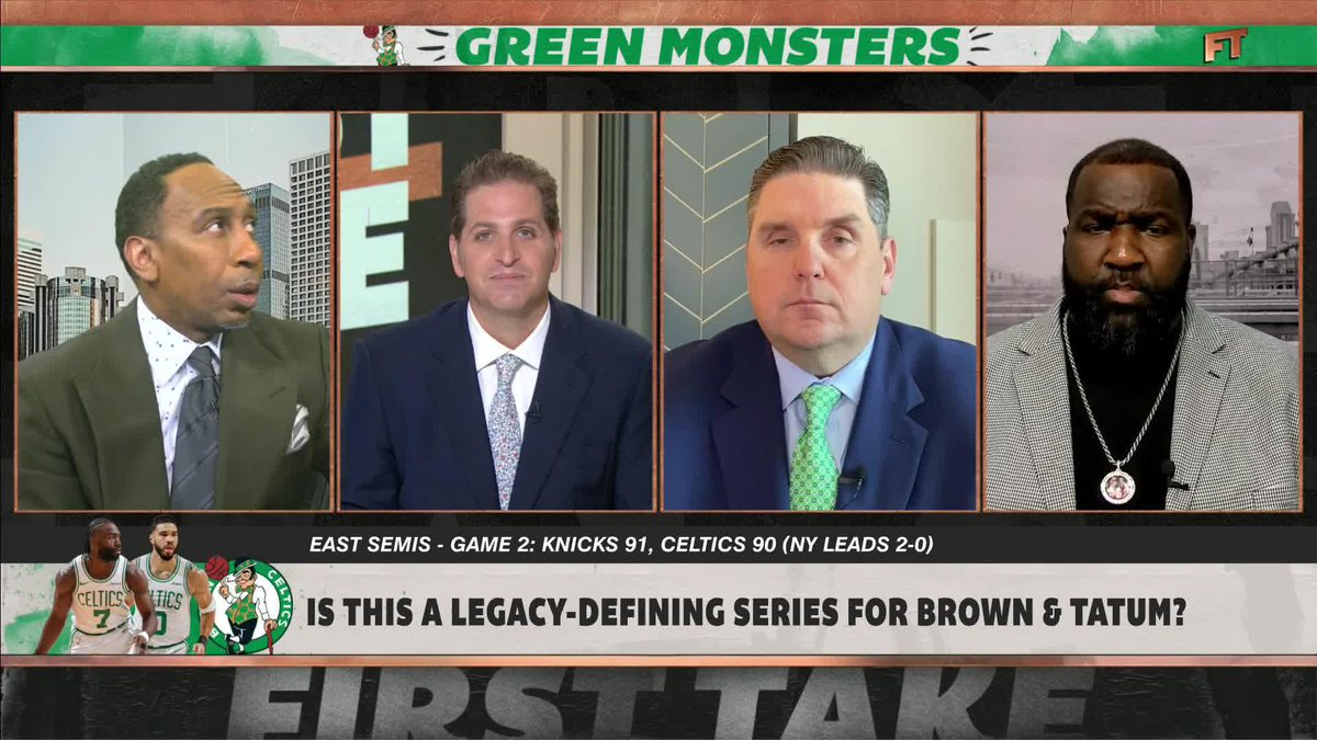 .Kendrick Perkins believes this is a legacy-defining series for Jayson Tatum and Jaylen Brown 👀