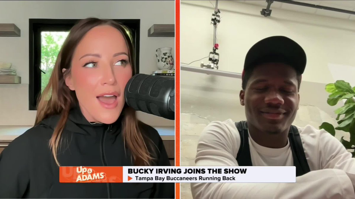 Bucky Irving... 2K scrimmage yards this season? 👀 Kay Adams | Mar’keise Irving | Tampa Bay Buccaneers