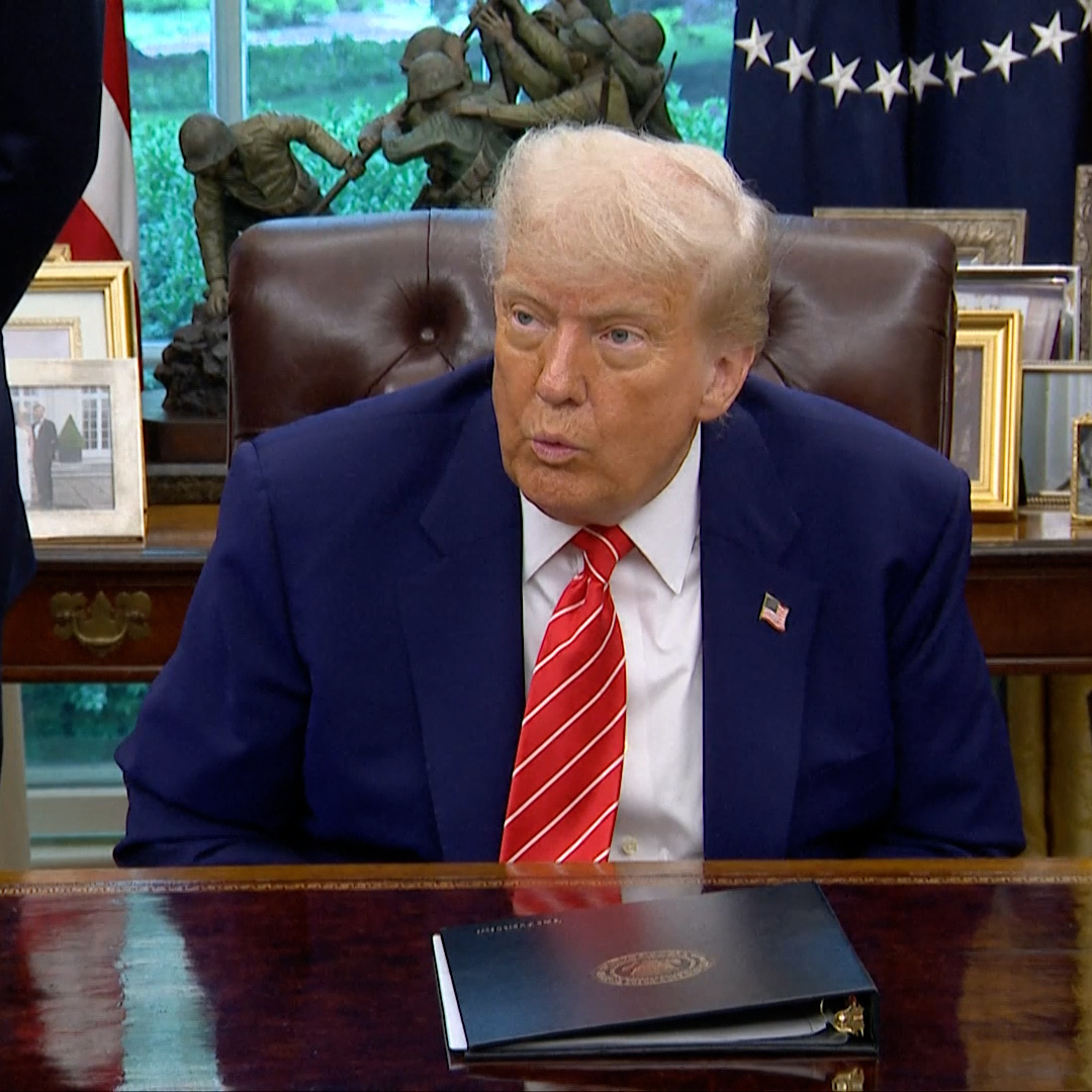 'We're probably headed toward your system, no chemicals, no this, no that.' Donald Trump hints at dechlorinating his chicken after 'major' UK-US trade deal.