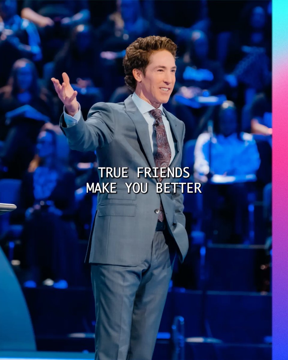 I heard someone say, “I asked God to protect me from my enemies and I started losing friends.” Sometimes, it’s not the enemy holding us back; it’s the wrong friends. Don't miss this powerful message, "Fake Friends" from Joel!