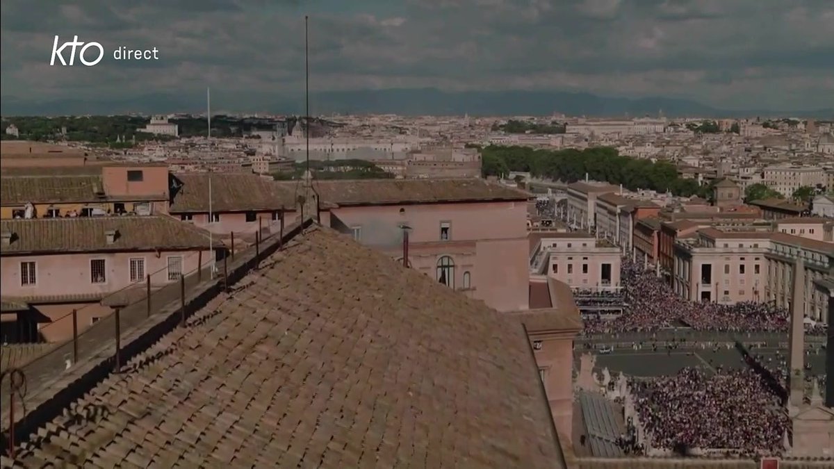 🔴 Fumée blanche ! Rejoignez-nous sur #KTO pour découvrir en direct le 267e pape de l'Église catholique ! 👉 #Conclave #HabemusPapam