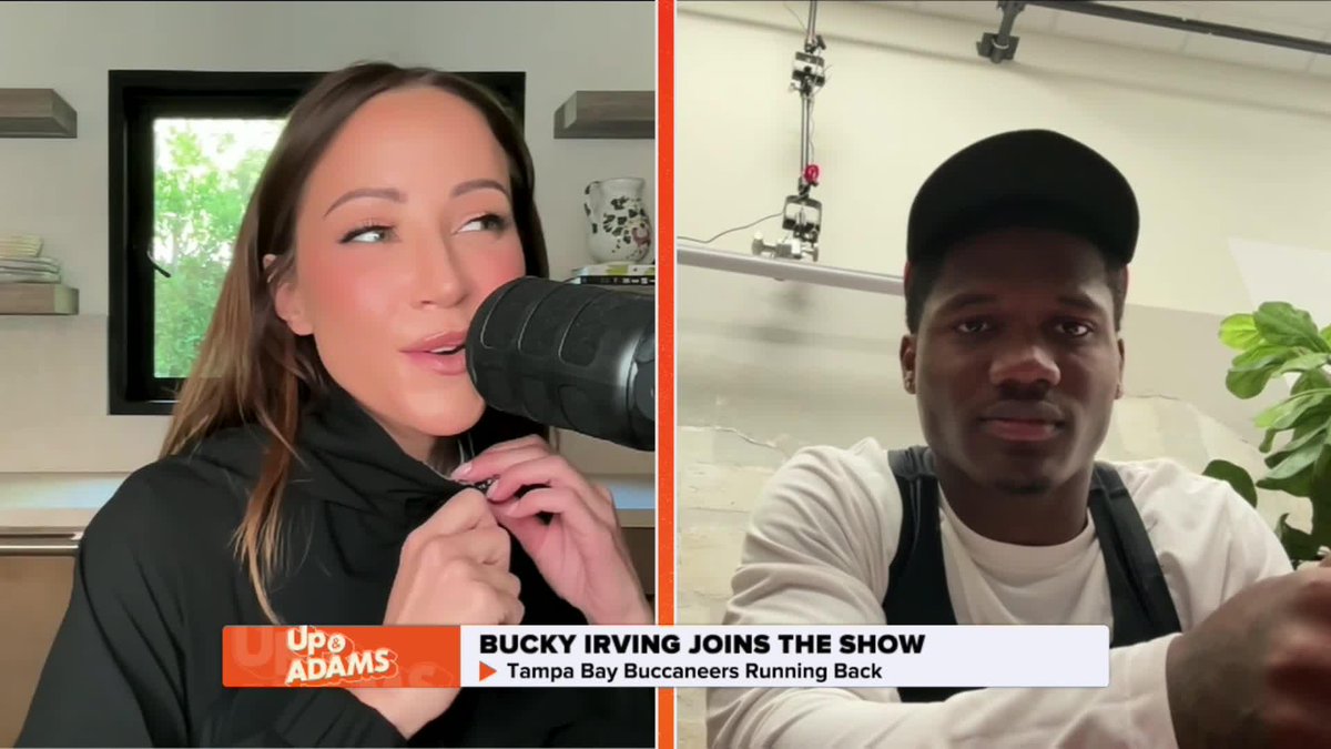 Bucky Irving on the idea that Rachaad White might get traded. 🚫 Kay Adams | Mar’keise Irving