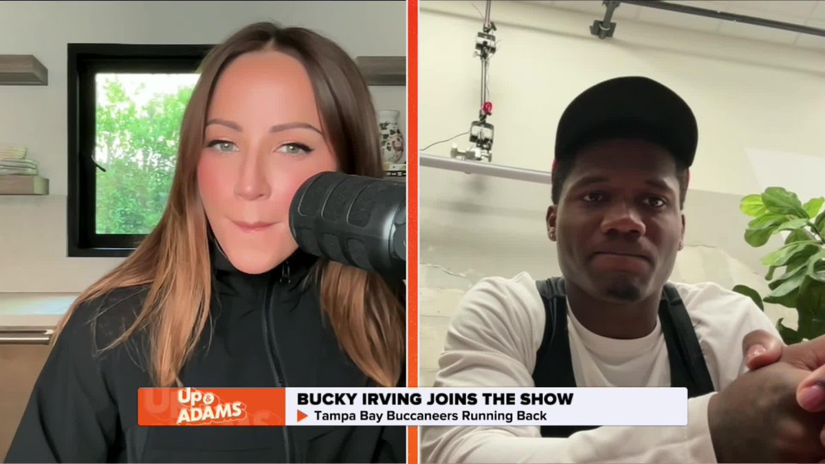 Did Tez Johnson manifest being drafted by the Buccaneers to play with his former teammate Bucky Irving?? Kay Adams | Mar’keise Irving | Tampa Bay Buccaneers