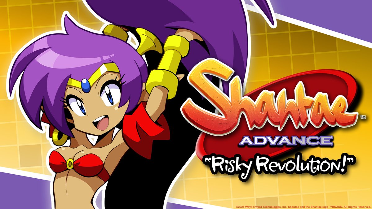 Check out the new trailer for Shantae Advance: Risky Revolution! This hair-whipping, hip-shaking, earth-shattering adventure is expected to arrive on Switch, PS4, PS5, Xbox, and PC this summer!