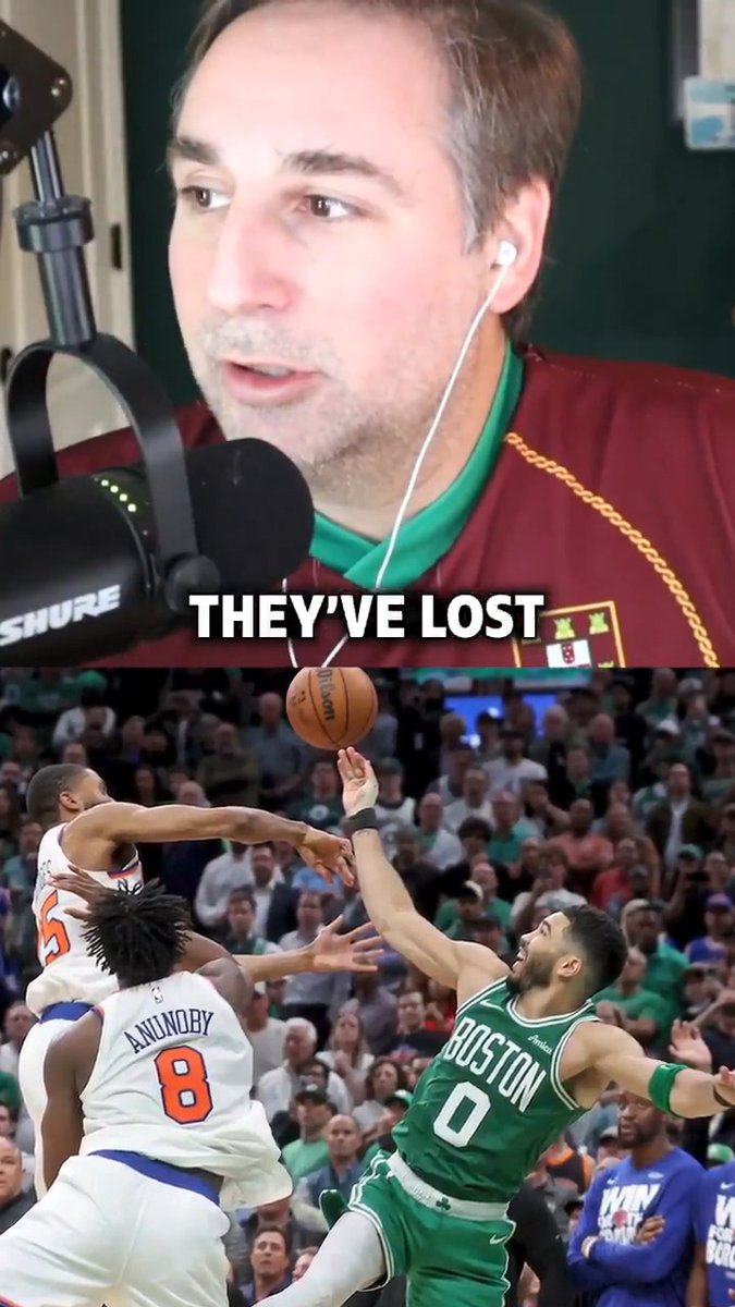 “This is a team that used to have layers on offense.” Zach Lowe on the Celtics’ collapse against the Knicks in Game 2.
