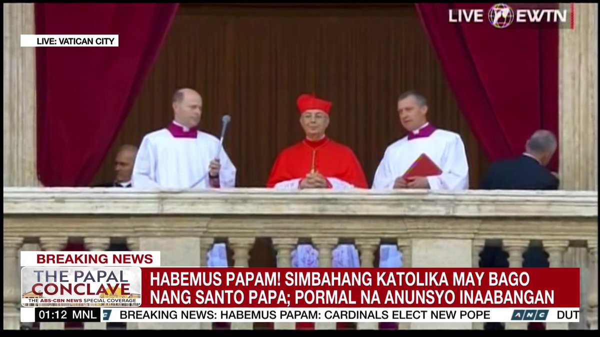 BREAKING: Cardinal Robert Francis Prevost is the 267th pope of the Catholic Church. He will be known as Pope Leo XIV. He is the first American pope. #Conclave2025