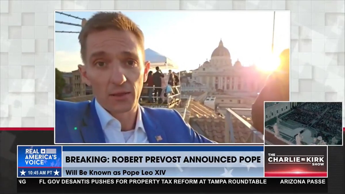 IS THIS NEW POPE NOT A GOOD SIGN? @CharlieKirk11 does not want to be pessimistic, but many are saying "there is cause for great concern." John Yep 🇺🇲