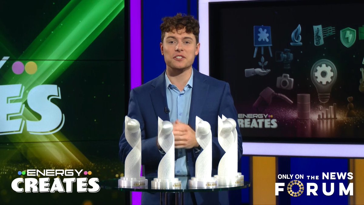 Energy Creates Award Show Sunday, May 11 at 9PM ET Energy Creates presents Canada’s LARGEST scholarship giveaway. Five students. Five $100,000 scholarships. One life-changing night. Don’t miss the moment their dreams become reality. Only on The News Forum Watch it live on your local provider or online #EnergyCreates #Canada #Education #awardshow #energy