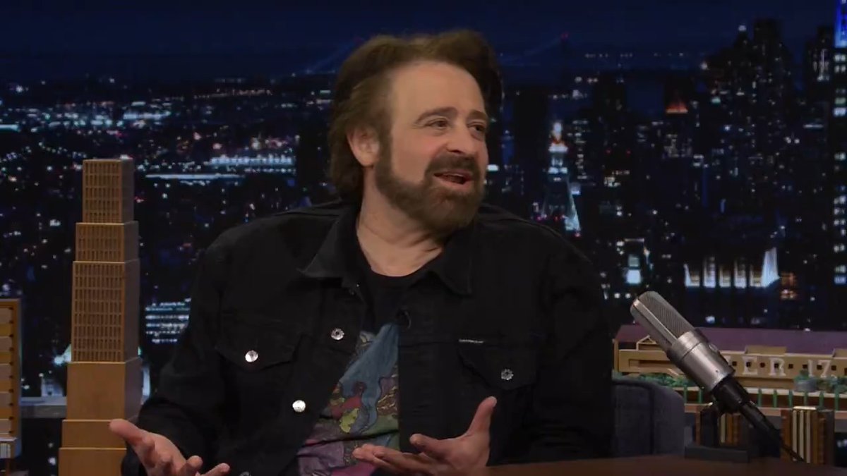 .Prince sent Adam Duritz a care package after he missed his party 🥹 #FallonTonight
