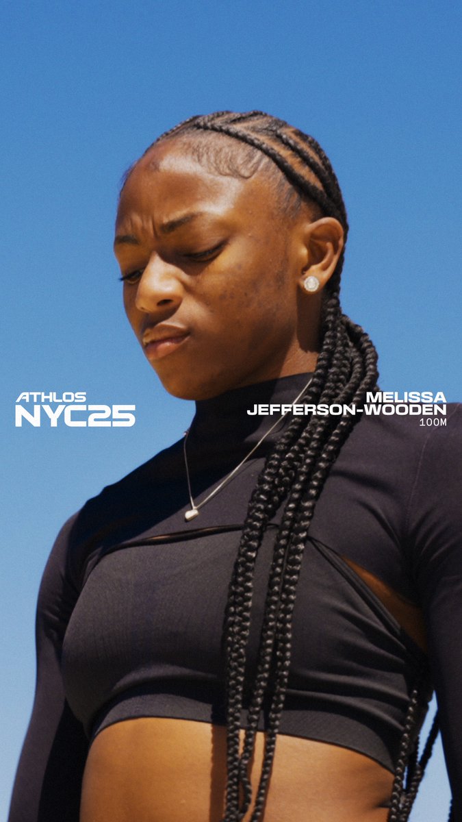 2 Olympic medals 🥇🥉 2x World Champion 🌎 The one-and-only Melissa Jefferson-Wooden, OLY. is set to run at ATHLOS NYC 2025 👑