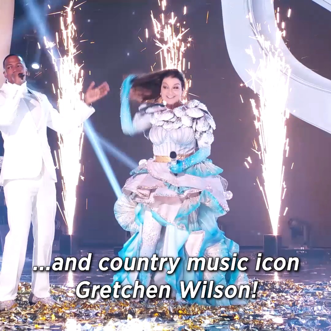 With those powerhouse pipes &amp; a little southern sass, #PearlMask is none other than #GretchenWilson — our NEW winner of #TheMaskedSinger Season 13! 🤩 Watch this big reveal and all of her performances, streaming on Hulu now! ✨