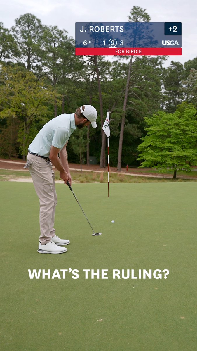 You ALWAYS have the option to take stroke-and-distance relief… even on the green.