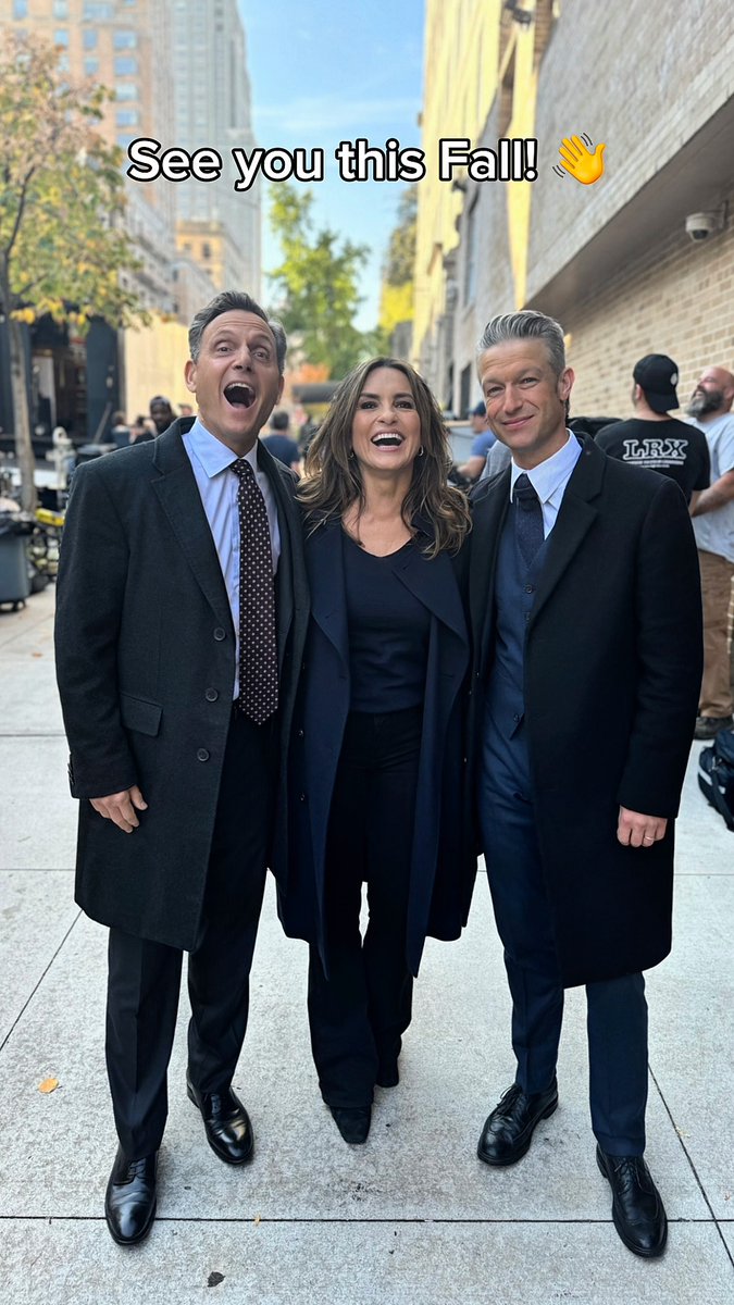 🚨 SQUAD 🚨 This just in: #SVU will return for a legendary 27th season!