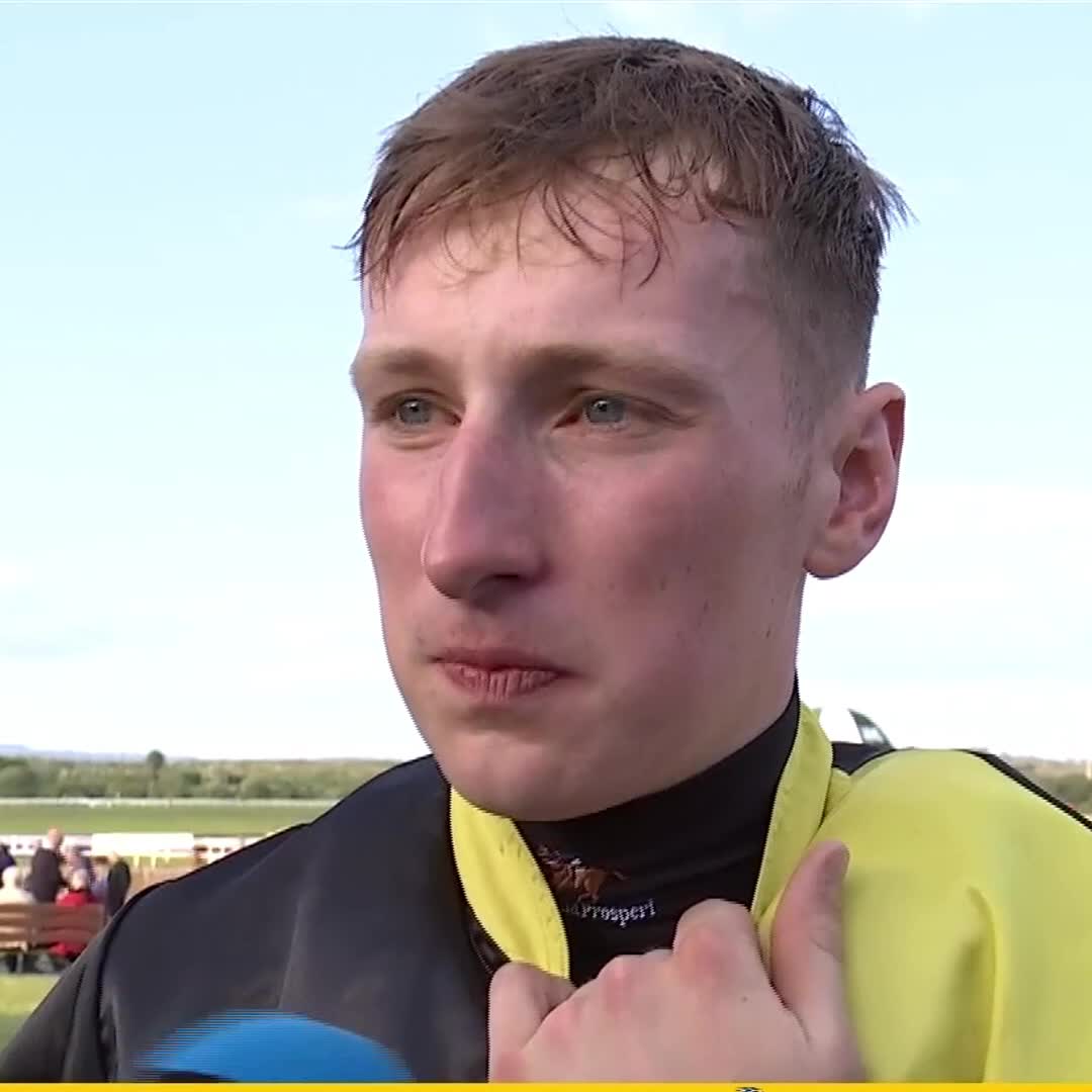 First winner under Rules 👏 Josh Ahern is steeped in point-to-pointing but says it means "an awful lot" to get a milestone winner tonight. He's in second year of college - "my mother would kill me otherwise!" kevinoryan | Tipperary Racecourse