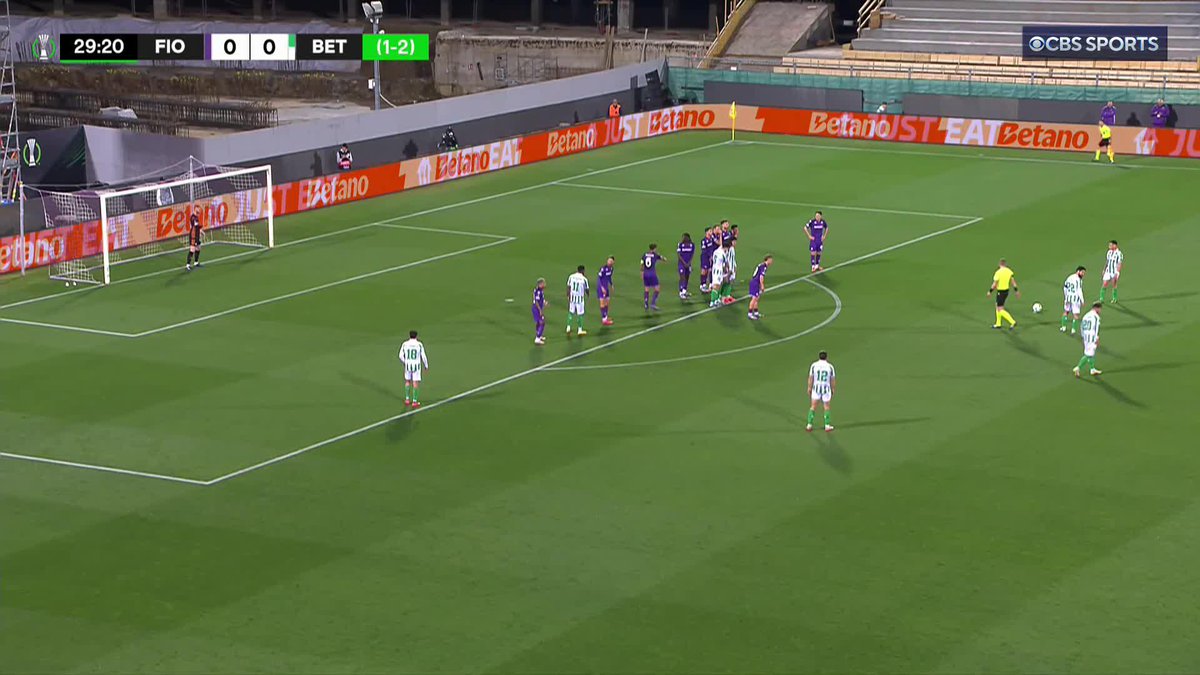Antony with a STUNNING free kick for Real Betis 🤯