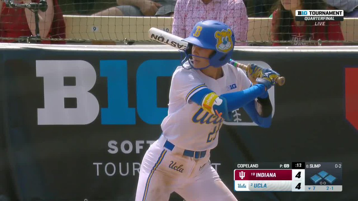 WALK-OFF WINNER rylee slimp!! Bruins advance to the semis 🙌 #GoBruins