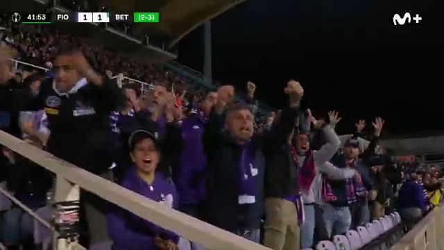 La Fiorentina iguala la eliminatoria. #UECL #LaCasaDelFútbol