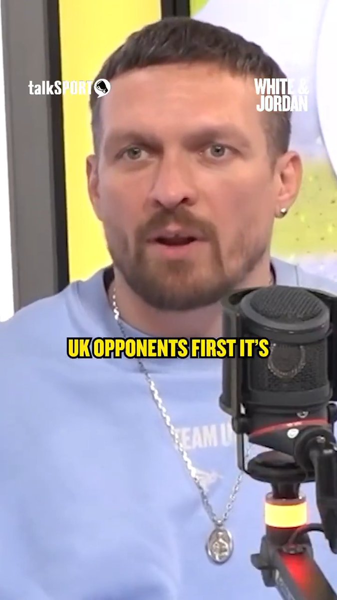 “My friend!” Oleksandr Usyk hilariously thanks all of the UK opponents he has beaten! 🥊😂