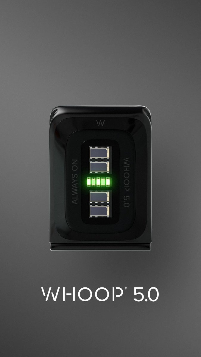 Introducing the all-new WHOOP — 7% smaller with 14+ days of battery life, and more personalized than ever 🚀