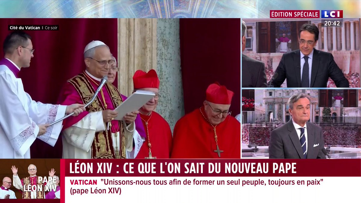 🗣️ Gérard Araud constate une "universalisation de l'église, de moins en moins européenne" ▶️ Darius Rochebin
