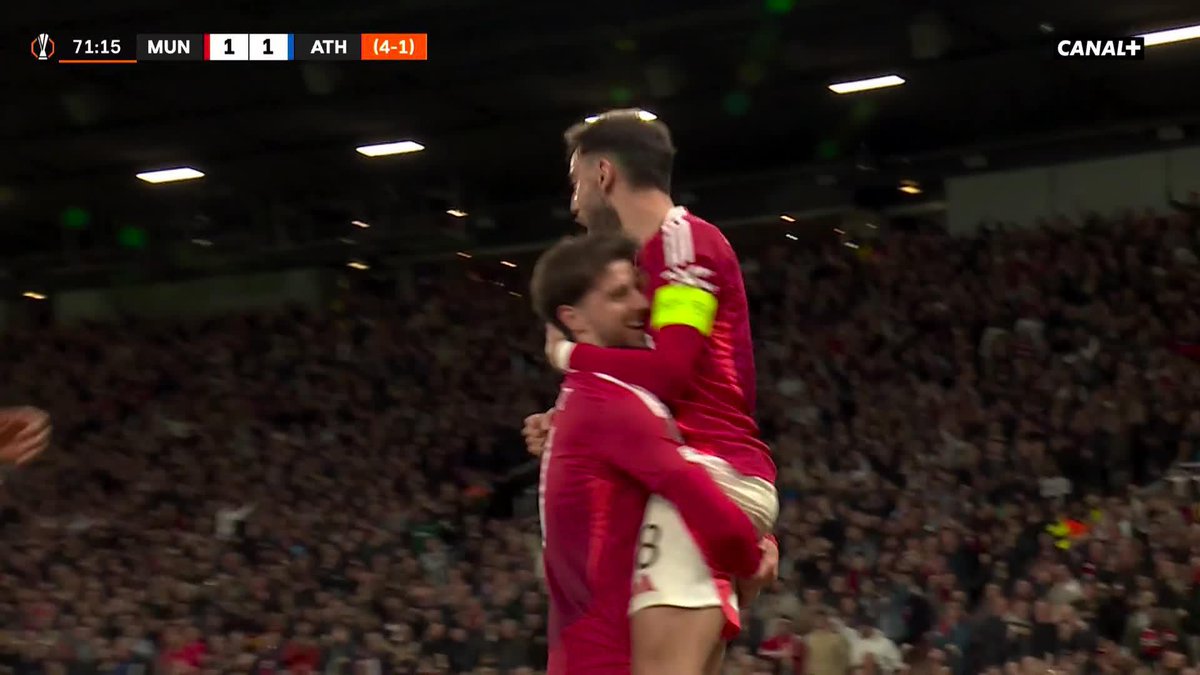 L'ENCHAINEMENT DE MOUNT ⚡️ L'Anglais a sans doute plié le sort de cette double confrontation avec ce très bel enchainement 💫 #MUFCAthletic｜ #UEL