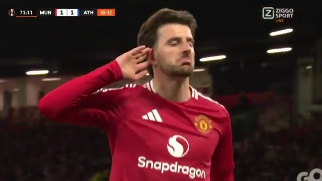 Boek de tickets maar! 🎫💪 Mason Mount met een heerlijke actie en hij schiet Manchester United richting de finale 🏹 #ZiggoSport #UEL #MUNATH