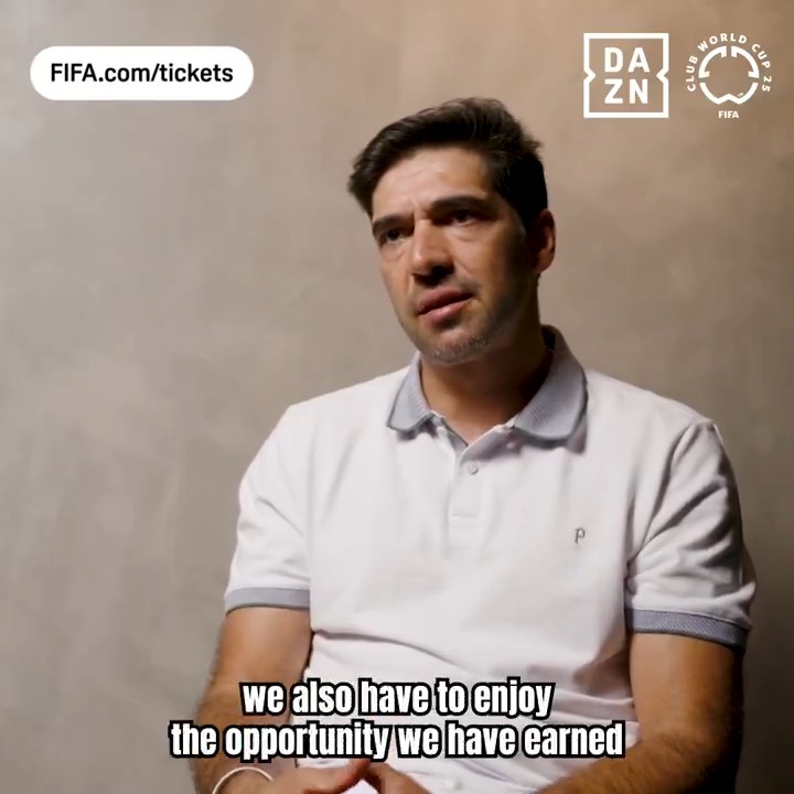 Ready to lead SE Palmeiras at the #FIFACWC. 🗣️