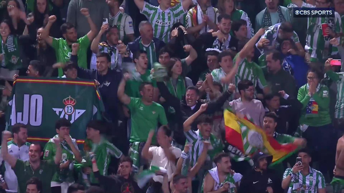REAL BETIS ARE HEADING TO THE UEFA CONFERENCE LEAGUE FINAL 🏆