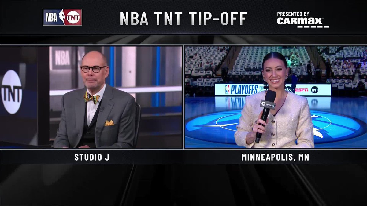 Ruled out for Games 2, 3 &amp; 4, Lauren Jbara has the latest on Steph Curry's injury status and a Wolves team looking to bounce back tonight 🎙️