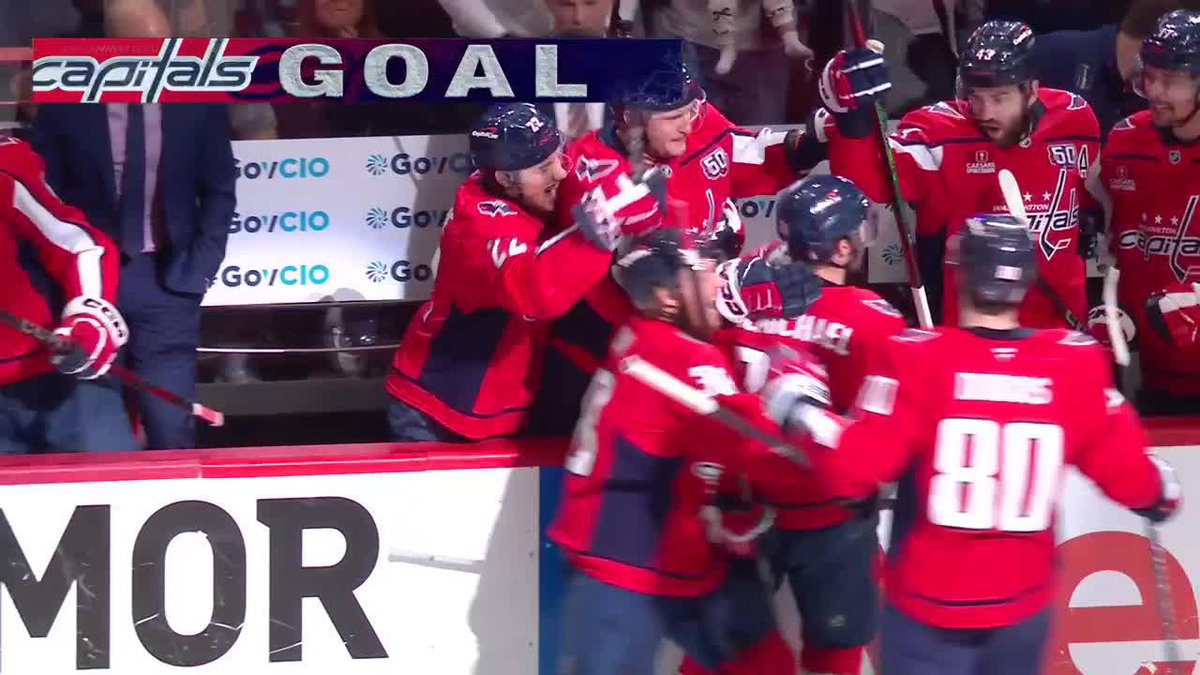 CAPITALS BREAKAWAY FOR THE 1-0 LEAD IN GAME 2 🔥 B/R Open Ice