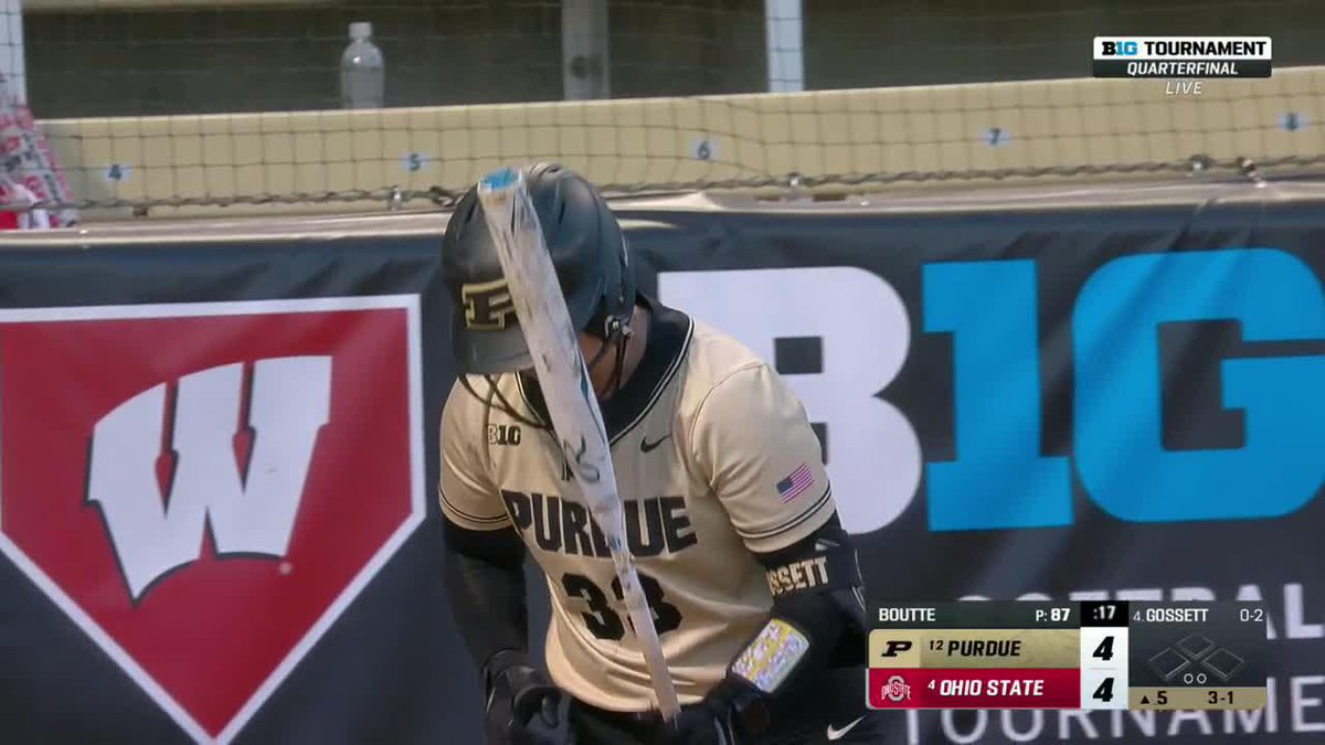 THIRD HOME RUN OF THE TOURNAMENT FOR Julia Gossett 😳🤯 #BoilerUp 🚂