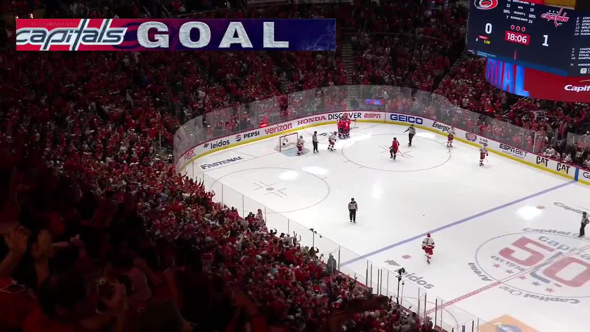 JOHN CARLSON BREAKS THE CANES' PENALTY KILLING STREAK 🚨