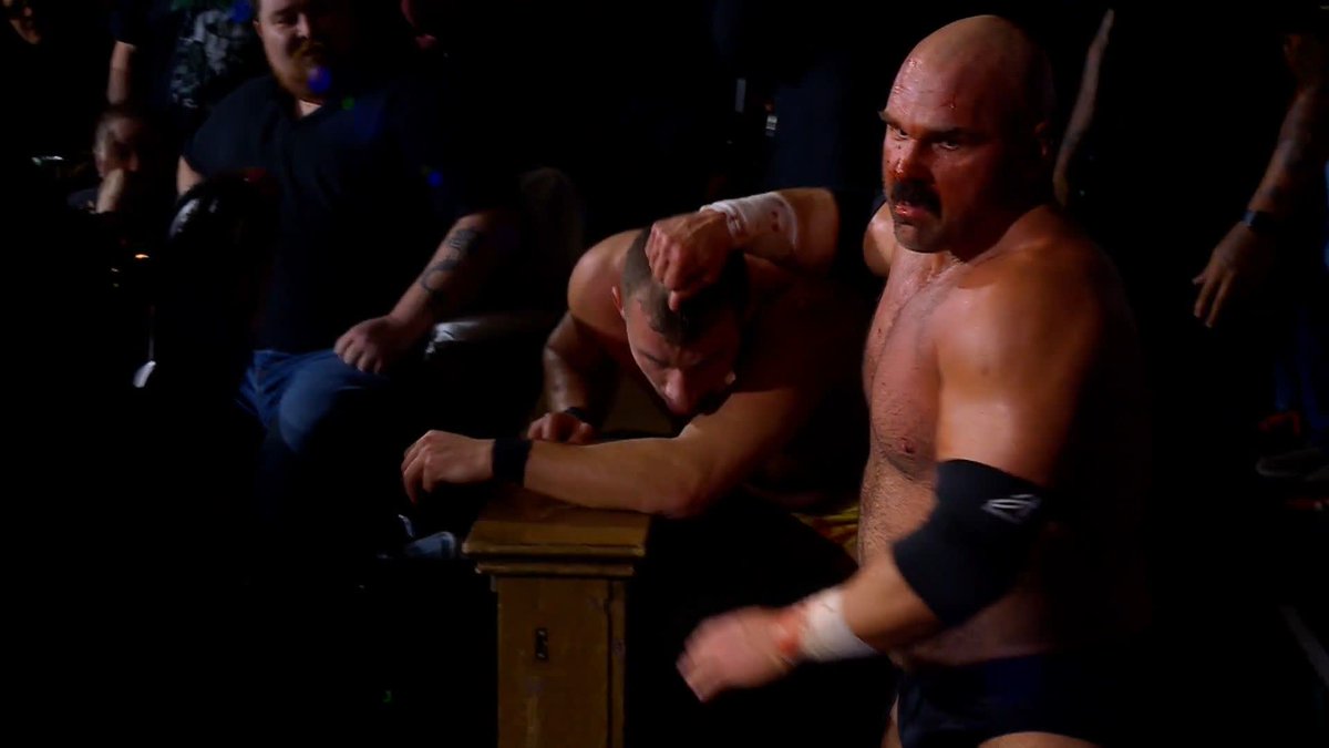 Dax Harwood tries to provoke Nigel McGuinness! Watch #AEWCollision LIVE on TBS & MAX Dax FTR | Nigel Mcguinness
