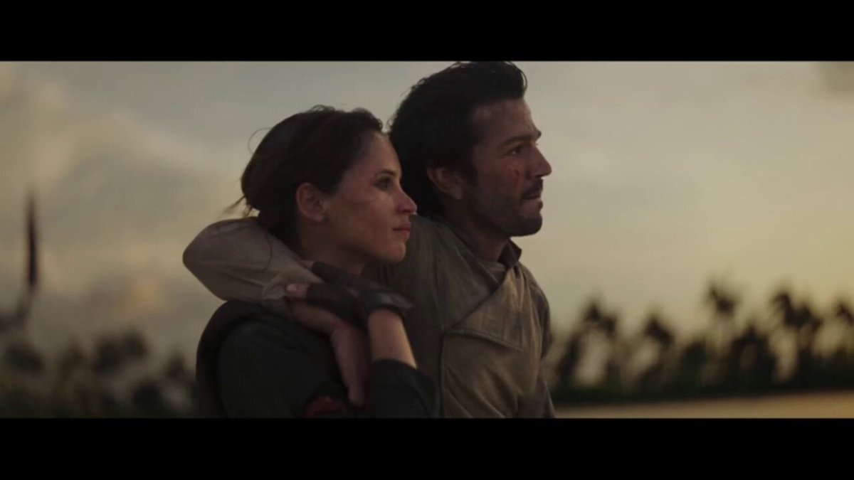 I don’t think it out it to rest. I think it’s left for interpretation. Cassian held Jyn knowing he’d never see Bix again, loved her like he loved Bix because Jyn showed him what he was fighting for- LOVE.