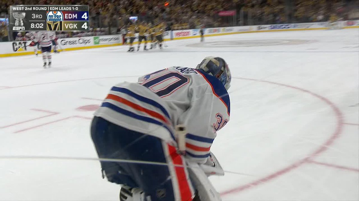 VEGAS TIES IT UP IN THE THIRD 😱 🍿: ESPN