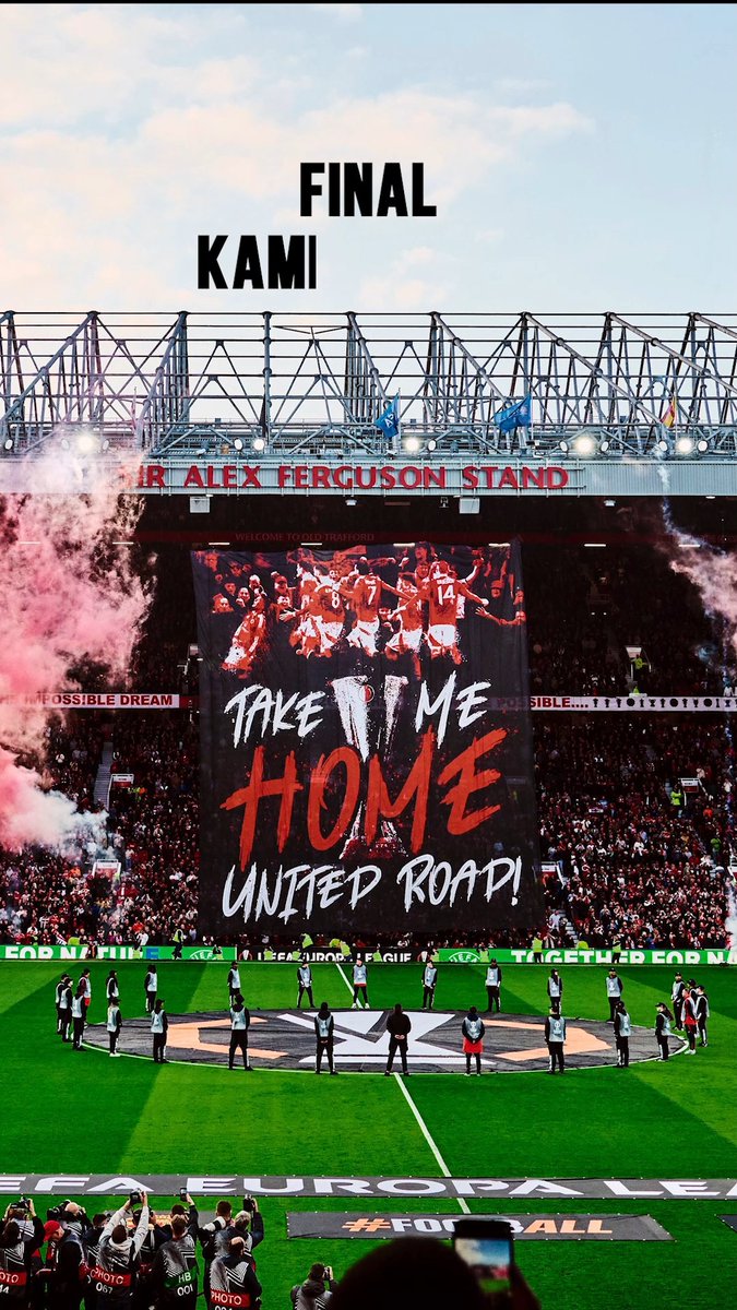 Final, kami datang! 🔜 Indonesia, dukung kami bawa pulang trofi dari Bilbao! 🔥 #MUFC || #UEL